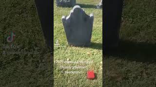 Died at 16 1797 Cornwall Vermont Church graveyard 🪦 ghost hunting video family trip adventures [upl. by Ecinnahs41]