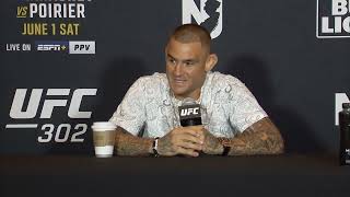 Dustin Poirier reacts to Khabib Nurmagomedov praising him calling him underrated to Islam Makhachev [upl. by Shulem]