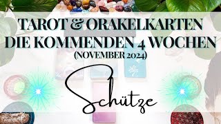 ♡ SCHÜTZE ☆ Du hast es fast geschafft☆ kommende 4 Wochen ☆ Tarot und Orakelkarten ♡ [upl. by Enirahtac]