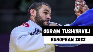 GURAM TUSHISHVILI 3° PLACE EUROPEAN 2022 JUDO 100kg JUDO GEORGIA [upl. by Abeu]