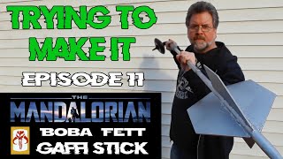 Mandalorian  Boba Fett Gaffi Stick Episode 11 [upl. by Arenat]