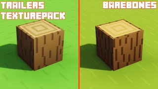 Trailers Texturepack vs Barebones  Texture Comparison [upl. by Naasah12]