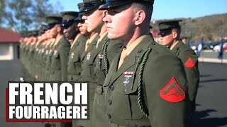 Wearing the Legacy  5th Marines honor the French Fourragere [upl. by Ayhdiv]