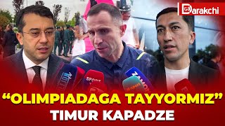 “OLIMPIADAGA TAYYORMIZ”  TIMUR KAPADZE [upl. by Akimot]