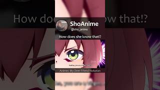 How does she know 😳 shorts anime animerecommendations [upl. by Avitzur]