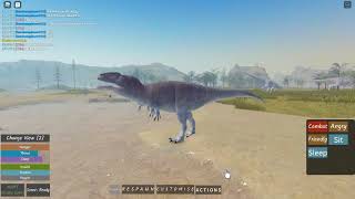 Roblox Dinosaur World Mobile Mapusaurus Remodel [upl. by Swehttam]