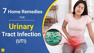 7 Home Remedies for Urinary Tract InfectionUTI  uti urinaryhealth  Credihealth [upl. by Sisco]