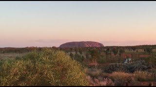 FIELD OF LIGHT ULURU DINNER  VLOG 82 [upl. by Krasnoff]