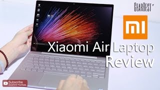 Gearbest Review Xiaomi Air 12 Laptop  Gearbestcom [upl. by Jaymie203]