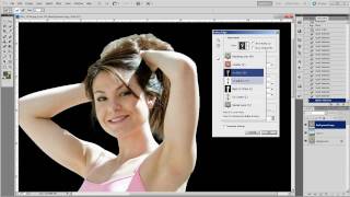 Photoshop CS5 Refine Selection [upl. by Ilojne651]