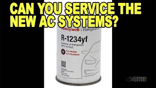 Can You DIY Service R1234yf AC Systems [upl. by Tobiah509]