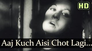 Aaj Kuch Aisi Chot Lagi HD  Afsana Songs  Ashok Kumar  Veena  Lata Mangeshkar [upl. by Catt]