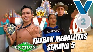 FILTRAN a Los Medallistas De Esta SEMANA 5 En Exatlón🥇🥇Máximo Medallista CONFIRMADO Arrasa Con Todo [upl. by Ainotna437]