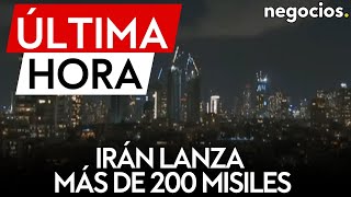 ÚLTIMA HORA  Alerta máxima en Israel calcula que se dispararon más de 200 misiles desde Irán [upl. by Deni]