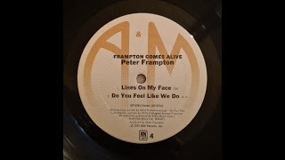 Peter Frampton  Do You Feel Like We Do Live  Vinyl record [upl. by Aehtna564]