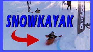 SNOW KAYAK  Outdoormix Winter Festival [upl. by Adalie]