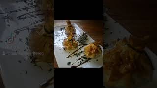 Saquitos de pasta filo relleno de mariscos shortsyoutube shortvideo [upl. by Mariano122]