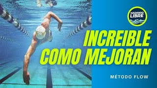 🤯 🏊‍♂️ 🦈 INCREÍBLE para MEJORAR en natación este MÉTODO 》FLOW [upl. by Eudocia173]