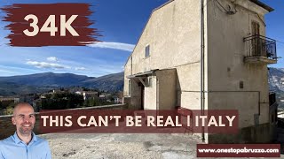 Amazing Italian Traditional Apartment With Terrace In Torricella  Abruzzo Italian House Tour [upl. by Llevrac]