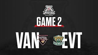 Vancouver Giants at Everett Silvertips Game 2  2024 WHL Playoffs Highlights [upl. by Vey]