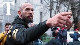 Andrew Tate speaks out after arrest in Romania [upl. by Aicnorev]