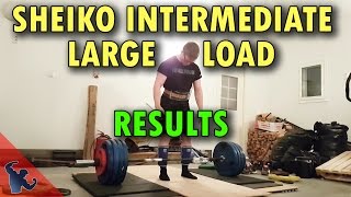 RESULTS of Sheiko Intermediate Large Load  How Much Do I Lift [upl. by Leta]