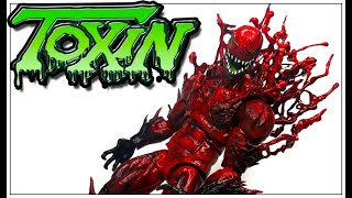 BROXIN Eddie Brock TOXIN Marvel Legends Custom [upl. by Katey]