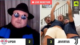 LIPSIAJUVENTUS 23 LIVE REACTION  TIFOSI JUVENTINI vs GUFI  TIFOSIAMO [upl. by Halonna]