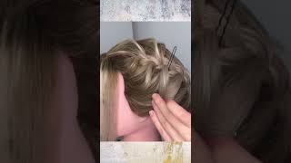 How to make a updo with braid Hairstyles tutorial [upl. by Violante]