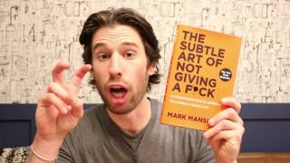 BOOK REVIEW quotThe Subtle Art of Not Giving a Fckquot by Mark Manson [upl. by Yborian]