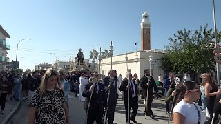 Traslado de Ntra Señora del Carmen a la Lonja del Puerto de Bonanza  Sanlúcar de Barrameda [upl. by Sivrep]