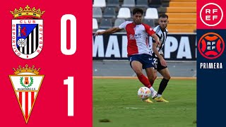 RESUMEN PrimeraFederación  CD Badajoz 01 Algeciras CF  Grupo 1  Jornada 4 [upl. by Clarkson]