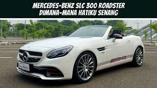 MERCEDESBENZ SLC 300  THE quotFEEL GOODquot ROADSTER [upl. by Adnik]