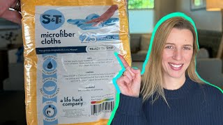 SampT Microfiber Cloths The Only Cleaning Rags Youll Need [upl. by Paugh193]