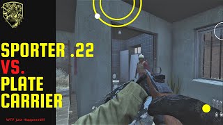 Sporter 22 vs Plate Carrier On DayZ [upl. by Vel]