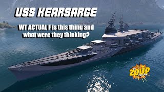 USS Kearsarge WTF is this thing and why is it in World of Warships [upl. by Nosduj]