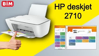 HP Deskjet 2710 İnceleme ve Kurulum Bim hpdeskjet bim yazıcı printer [upl. by Gnaw]