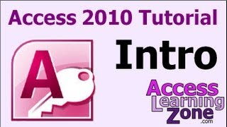 Microsoft Access 2010 Tutorial Part 00 of 12  Introduction [upl. by Yemerej361]