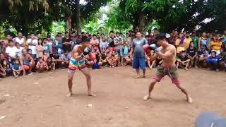 bakbakan agad  Masbate street boxing  Round 1 palang tumba na [upl. by Irod232]