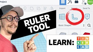 The Power of Precision Tinkercad Ruler Tool Tutorial [upl. by Koy708]