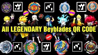 LEGEND BEYBLADES QR CODE  BRAVE VALKYRIE V6  WORLD SPRIGGAN S6  FAFNIR F6  BEYBLADE BURST APP [upl. by Merras15]