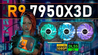 RYZEN 9 7950X3D RTX 4070 TI SUPER BENCHMARK CYBERPUNK 2077 [upl. by Assille884]