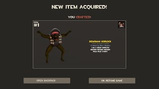 TF2  Crafting a DEMOMAN GORLOCK [upl. by Nrek460]