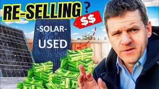 I Tried Selling Used Solar Panels  This Is What Happened [upl. by Dougal]