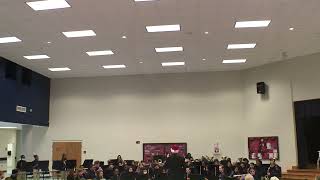 Grovetown Middle School 6th Grade Band  Holiday Concert 2022 [upl. by Otsirc531]