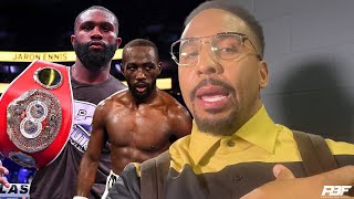 quotJARON ENNIS IS IN A TOUGH SPOTquot  ANDRE WARD GETS REAL REVEALS WHY TERENCE CRAWFORD BEATS CANELO [upl. by Racso]