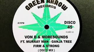 Von D amp Moresounds Feat Murray Man amp Ganja Tree  Firm amp Strong Disco Mix [upl. by Ainyt245]