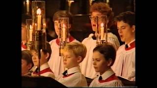 Kings College Choir Cambridge Nine Lessons and Carols 1992 [upl. by Ynabe]