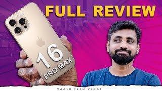 iPhone 16 Pro Max Full Review After 2 Monts Of Hardcore Usage  In Telugu [upl. by Yttak871]