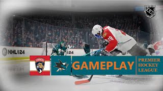 NHL 24  San Jose Sharks Vs Florida Panthers  PHL 09042024 [upl. by Reagen]